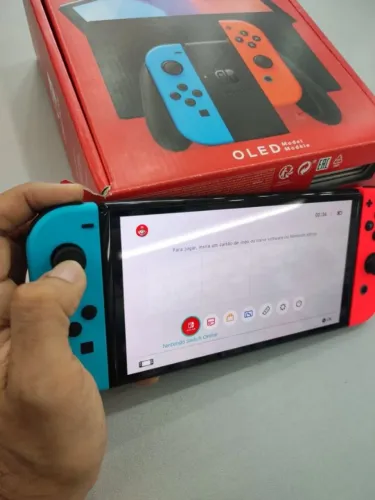 Nintendo Switch OLED 64GB | Tela Vibrante e Versátil - Multivendas Store