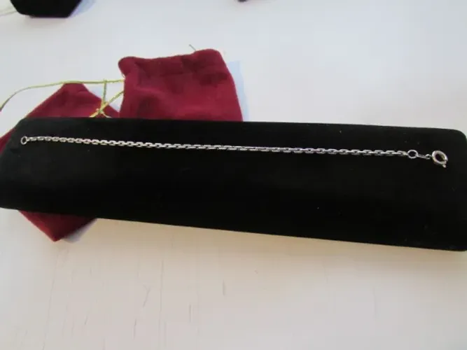 Pulseira em Prata de Lei - Corrente