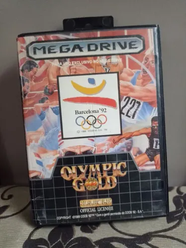 Jogo Olympic Gold para mega Drive original 