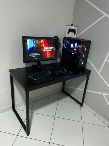 Mesa Gamer Preta para PC