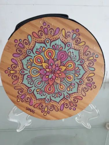 Mandala Decorativa de Madeira