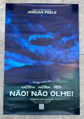 Cartaz / Poster Original De Cinema Do Filme Não Não Olhe