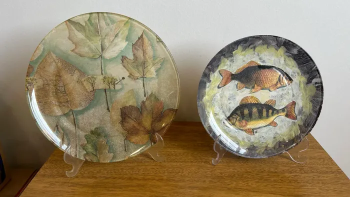 Pratos decorados