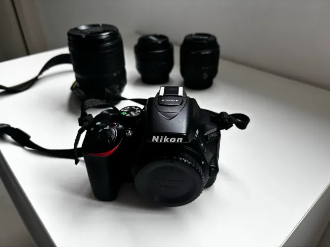 Kit Nikon D5600 Com 3 Lentes - Pouco Uso