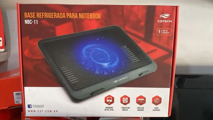 Base Refrigerada para Notebook - Unidade 
