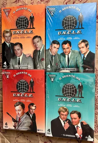 Coleção O Agente Da Uncle 1ª/2ª temporada completa .