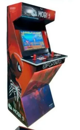 Alugo máquina fliperama com vários jogos 