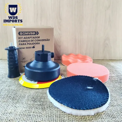 Adaptador Cabeça Polidora Politriz Para Furadeira