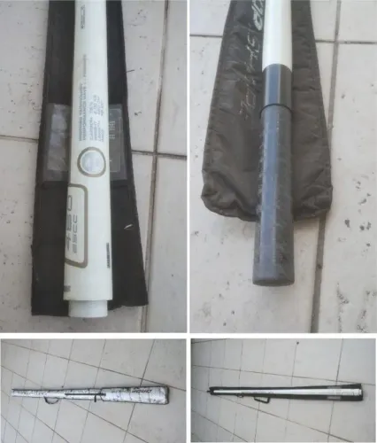 Equipamento de windsurf, diversas peças