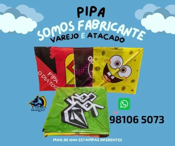 PIPA NO ATACADO