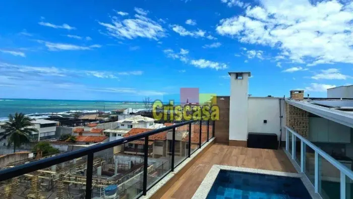 Cobertura com 3 dormitórios à venda, 182 m² por R$ 1.350.000,00 - Costa Azul - Rio das Ost
