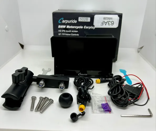 Central Multimídia Carpuride W502B BMW para Motos