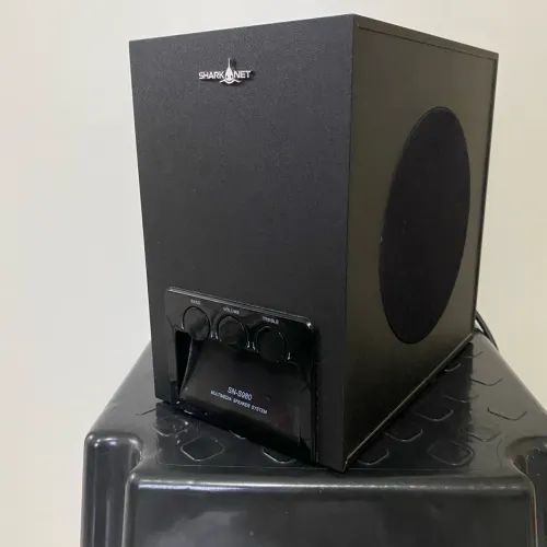 Caixa e Subwoofer Shark Net