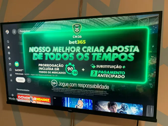 Tv TCL smart comando de voz e Bluetooth 