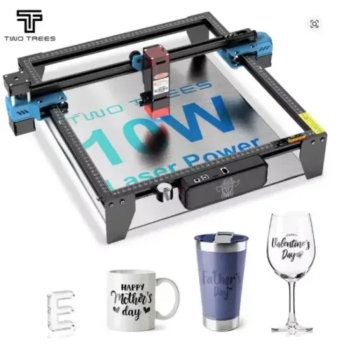 Laser TwoTrees TTS-10 Pro Tamanho de gravação 400x400mm