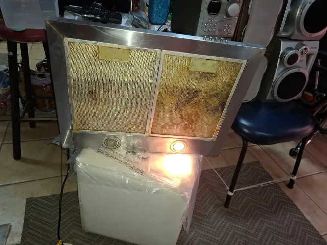 Coifa/exaustor inox 110 v