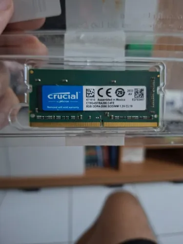 Memória RAM 8 GB 2666 MHz para notebook