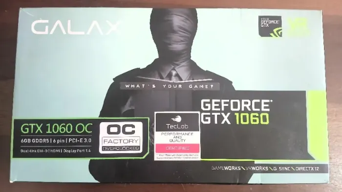 GTX 1060 6GB GALAX