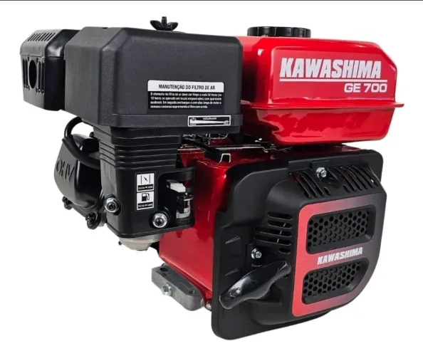 Motor Kawashima GE700-E 212cc 7HP Novo na Caixa