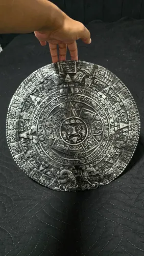 Calendário Maia Gesso Parede