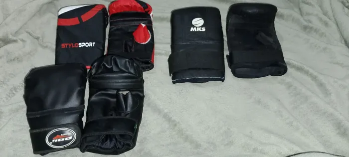 kit luvas MMA/BOXE