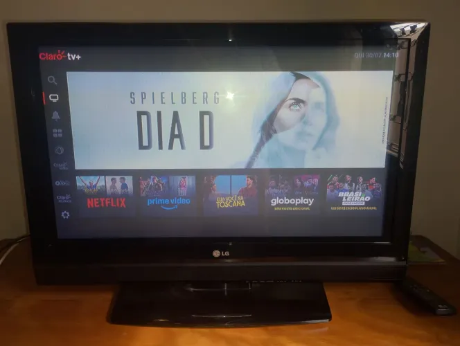 TV" tela plana 33" LG