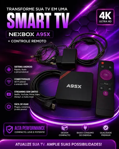 Smart tv NexBox A95x 