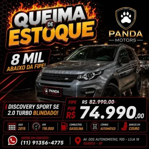 Land Rover Discovery Sport SE 2.0 4X4 Aut. 2015