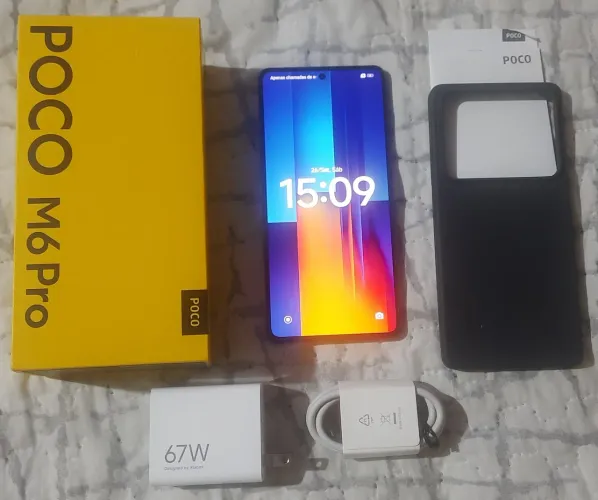 poco m6 pro 512gb R$ 1.200