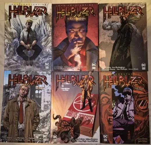 Hellblazer Luxo 1 - 5 e 7