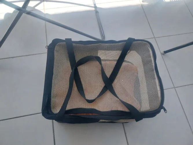 Vendo bolsa de transporte para pet
