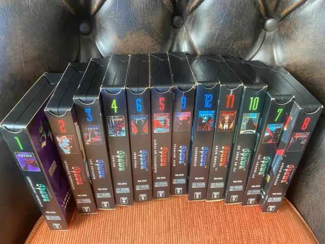 coleção completa de Spawn em VHS (12 volumes)