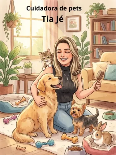Cuidadora de pet
