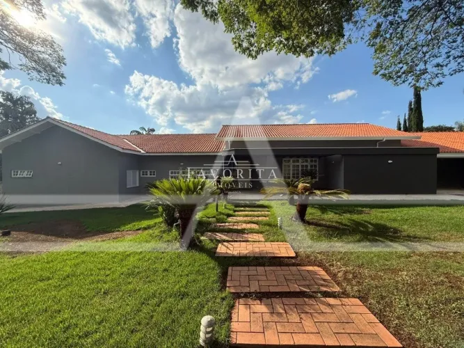 Espetacular Casa com 4 Suítes à Venda ou Aluguel - Res. Rosário de Fátima