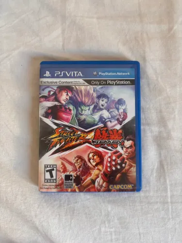 Street Fighter X Tekken PS Vita - Original Mídia Físic