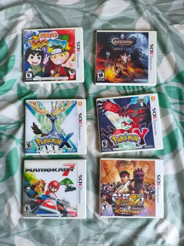 Jogos de Nintendo 3ds (valores na descrição) 