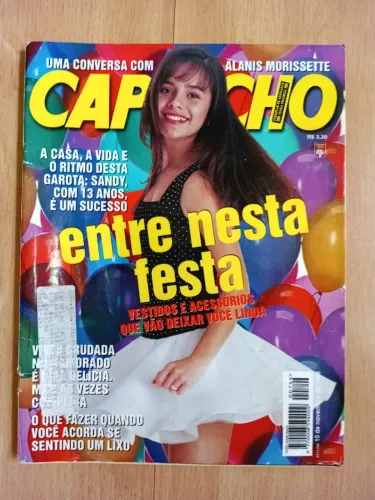Revista Capricho Sandy 1996