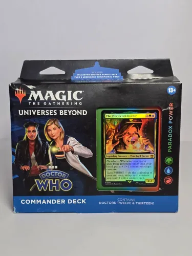Magic The Gathering Commander Deck Dr.Who Paradox Power lacrado