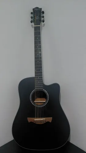 Violão Tagima metropolis folk Dreanought eletroacústico cordas de aço, Bluetooth e efeitos