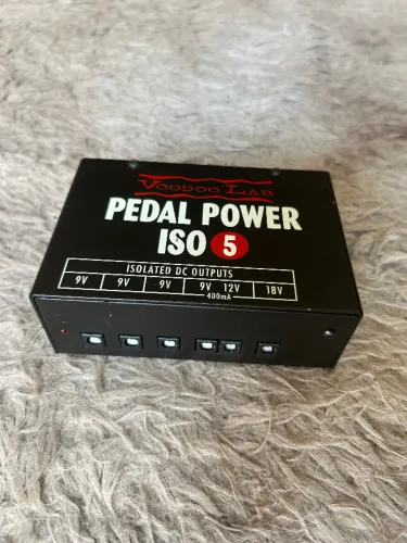 Fonte Voodoo Lab Pedal Power ISO 5 Excelente Estado + Brinde Cabo Daisy Chain