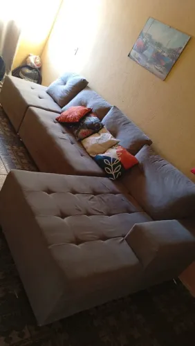 Vendo sofá 3 peças barato pra vender rápido