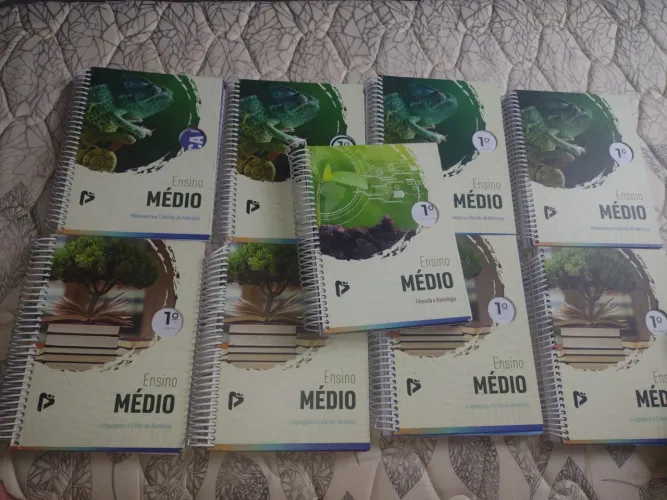 Livros apostilas / livros 1 ano ensino médio