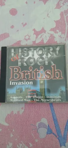 Cd History of Rock British invasion