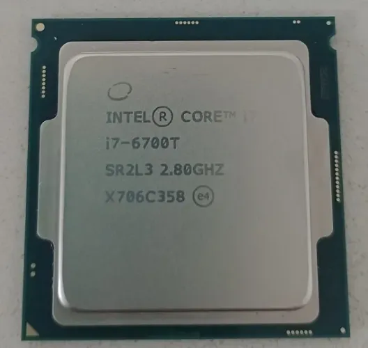 Processadores Intel Core i7-6700T da 6ª Geração Frequência 2.80 GHz com video integrado