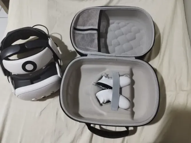 ? META QUEST 3 512GB (TOPO DE LINHA) - KIT PRO COMPLETO E NA GARANTIA! ?