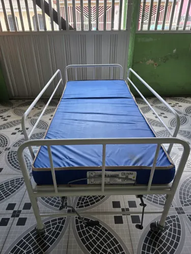 Cama Hospitalar com Colchão 
