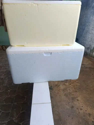 Caixa de isopor 60 L e 100 L