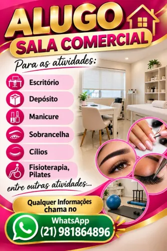 Alugo sala comercial