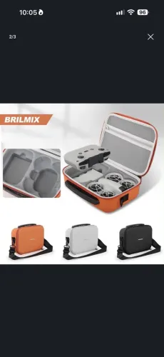Bolsa de armazenamento/transporte para DJI Neo - NOVA, sem uso.