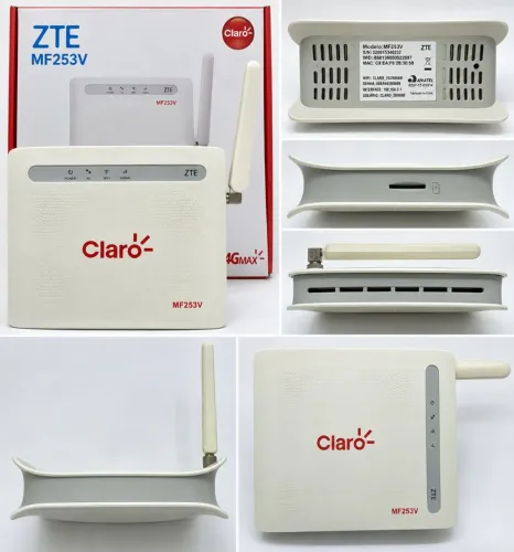 Roteador Modem 4G ZTE MF253V Claro + Caixa - Excelente Estado